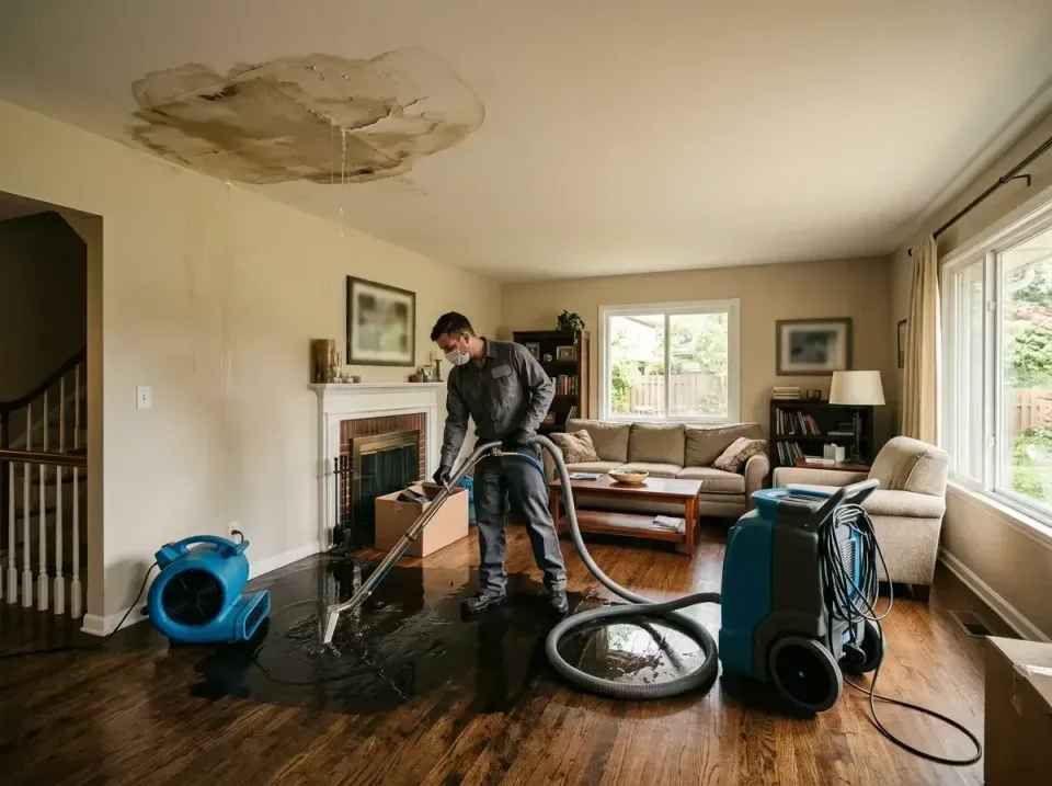 attic-pipe-burst-ceiling-drip-008 — frequently asked questions, Water Damage Restoration & Carpet Care in Brown Deer, WI
